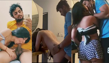 Desi Girl Giving Blowjob Fuck With BF Viral Leak