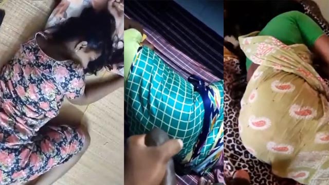 Tamil Mallu Sleeping Sister And Mom Nude Captured