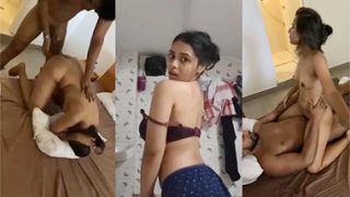 Tamil Teen Babe Teasing Showing & Threesome Fucking Mms